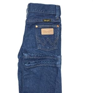 🐴 Like NEW Boys Wrangler Jeans Size 7 Slim (A9)